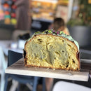 Panettone al Pistacchio con "Pistacchio Verde di Bronte DOP" 1,1 Kg - Sicilia a Casa Tua 