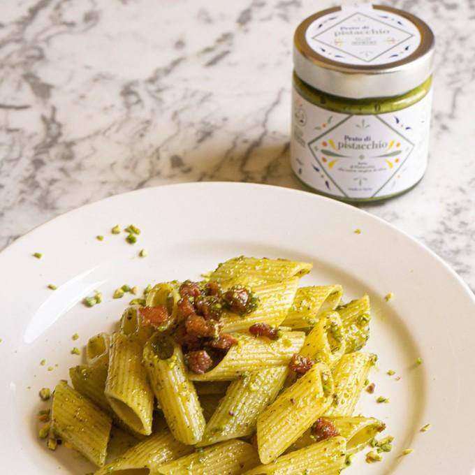 Pesto al Pistacchio 80% - Ammu - Sicilia a Casa Tua 